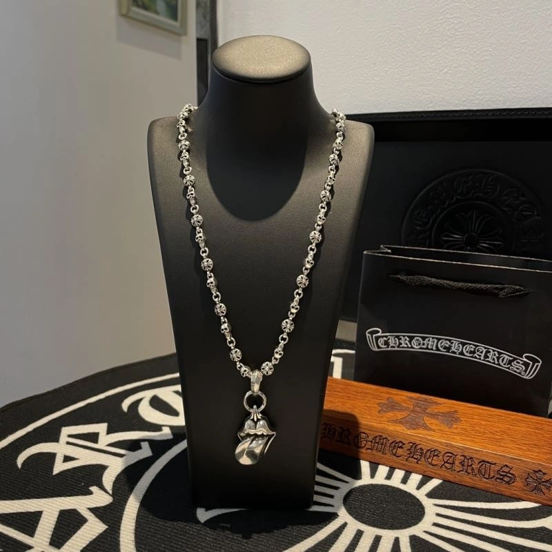 Sleek Chrome Hearts Necklaces 241562