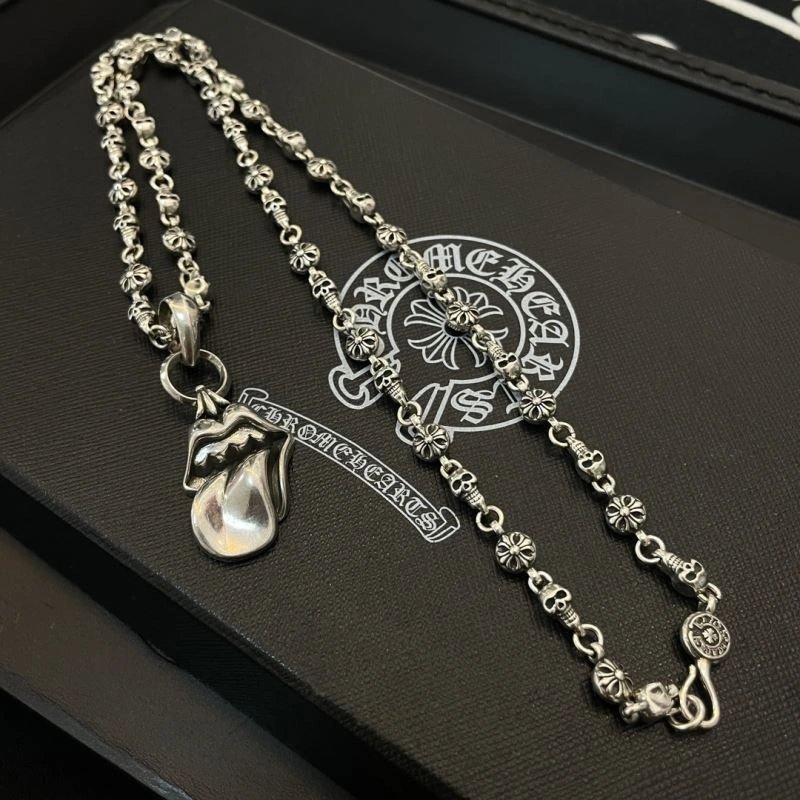 Sleek Chrome Hearts Necklaces 241562
