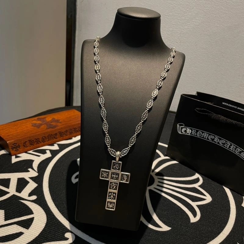 Comfortable Chrome Hearts Necklaces 241540