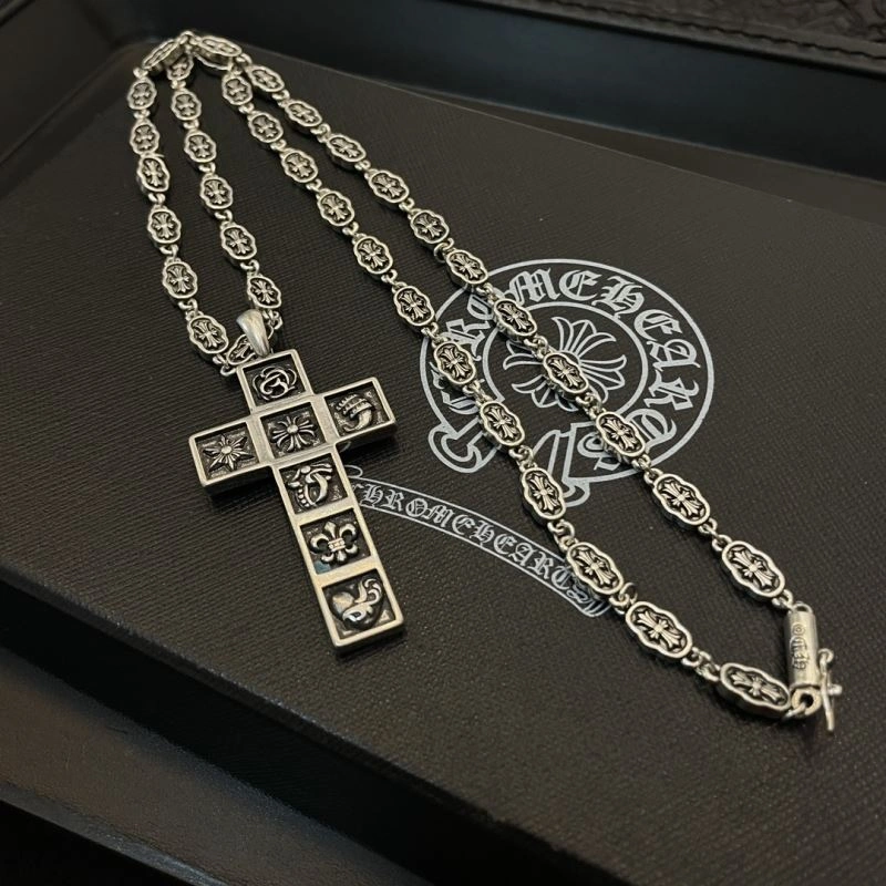 Comfortable Chrome Hearts Necklaces 241540