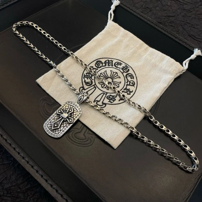 Cozy Chrome Hearts Necklaces 241250