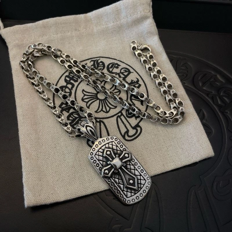 Cozy Chrome Hearts Necklaces 241250