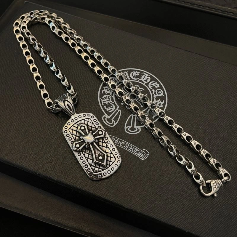 Cozy Chrome Hearts Necklaces 241250
