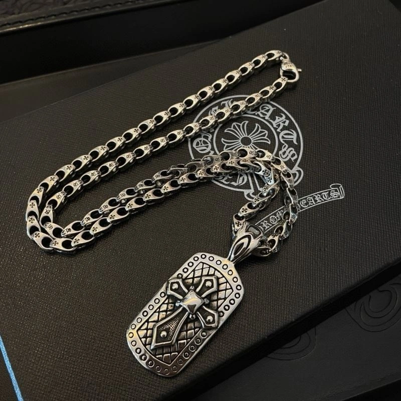 Cozy Chrome Hearts Necklaces 241250
