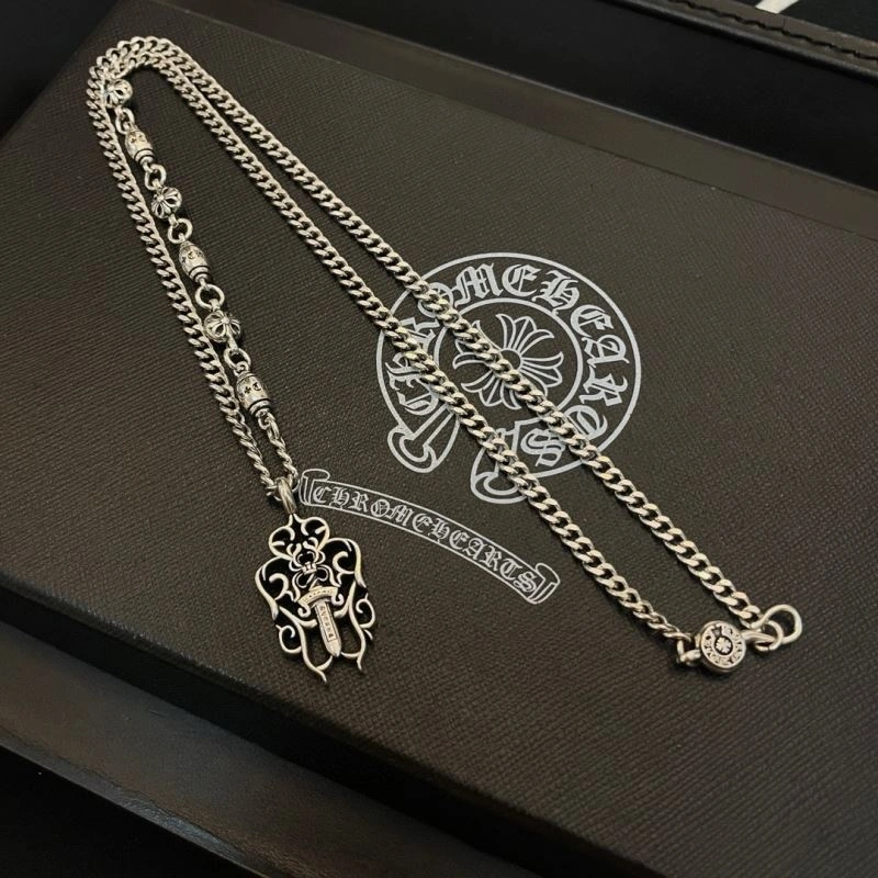 SoftTouch Chrome Hearts Necklaces 241229