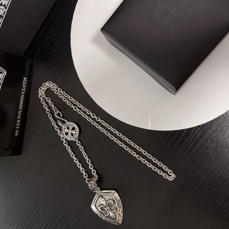 Sporty Chrome Hearts Necklaces 241226