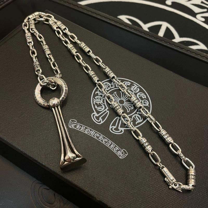 ZipUp Chrome Hearts Necklaces 241218