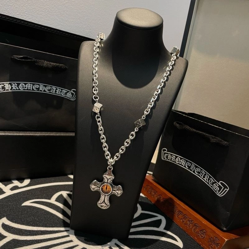 Sporty Chrome Hearts Necklaces 241222