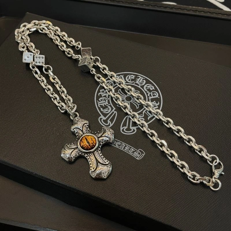 Sporty Chrome Hearts Necklaces 241222