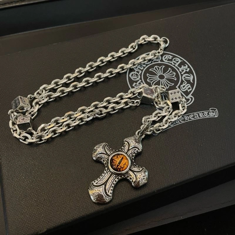 Sporty Chrome Hearts Necklaces 241222