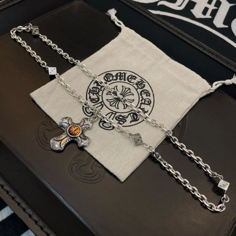 Sporty Chrome Hearts Necklaces 241222