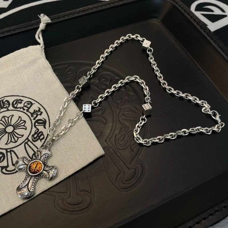 Sporty Chrome Hearts Necklaces 241222