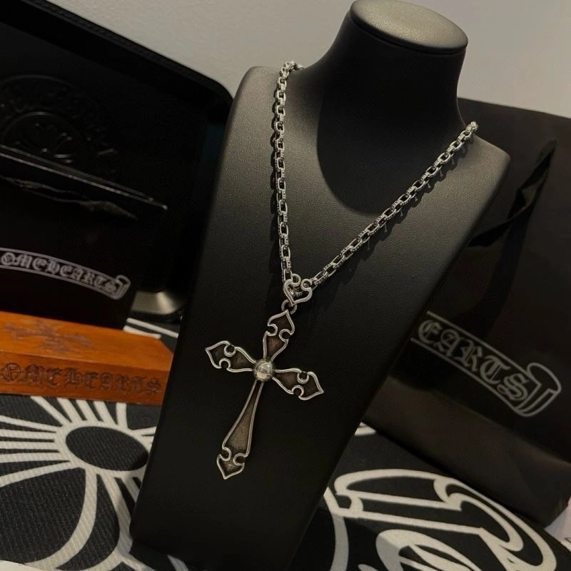 Bold Chrome Hearts Necklaces 241207