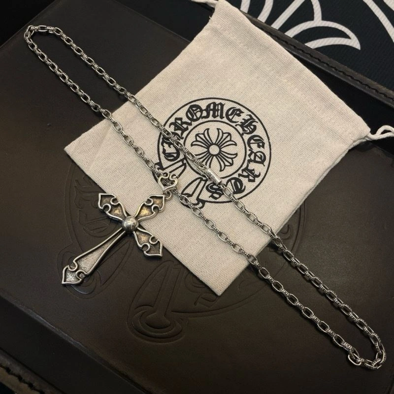 Bold Chrome Hearts Necklaces 241207