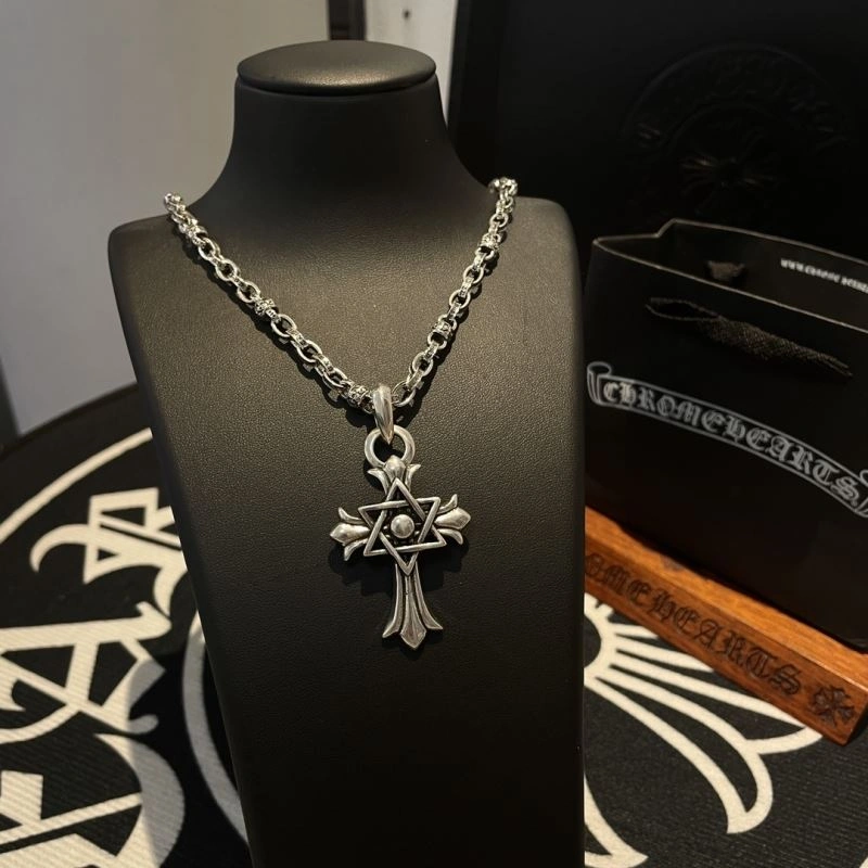 Breathable Chrome Hearts Necklaces 241221