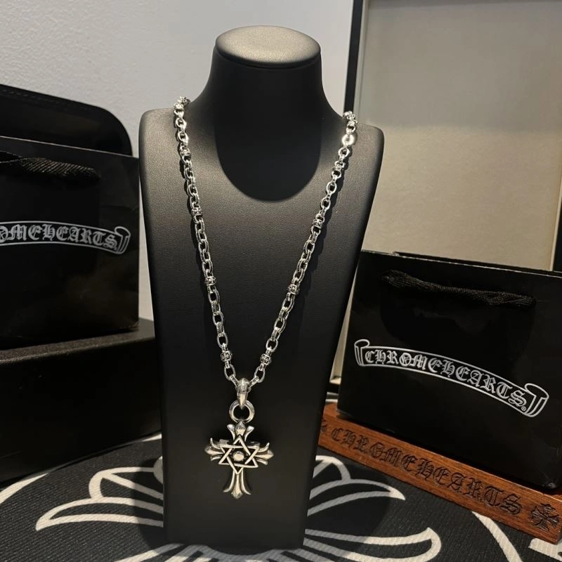 Breathable Chrome Hearts Necklaces 241221