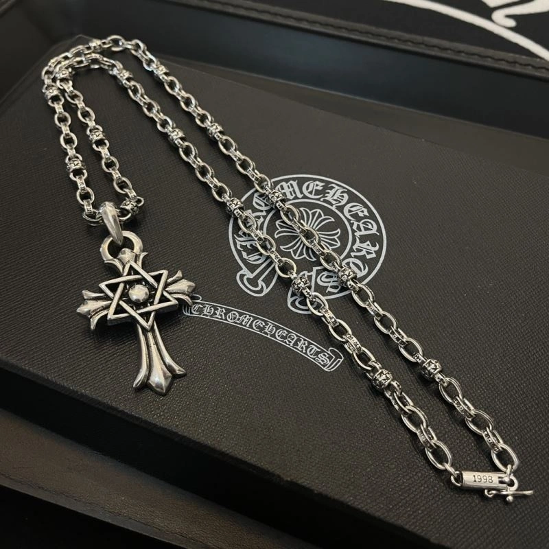 Breathable Chrome Hearts Necklaces 241221