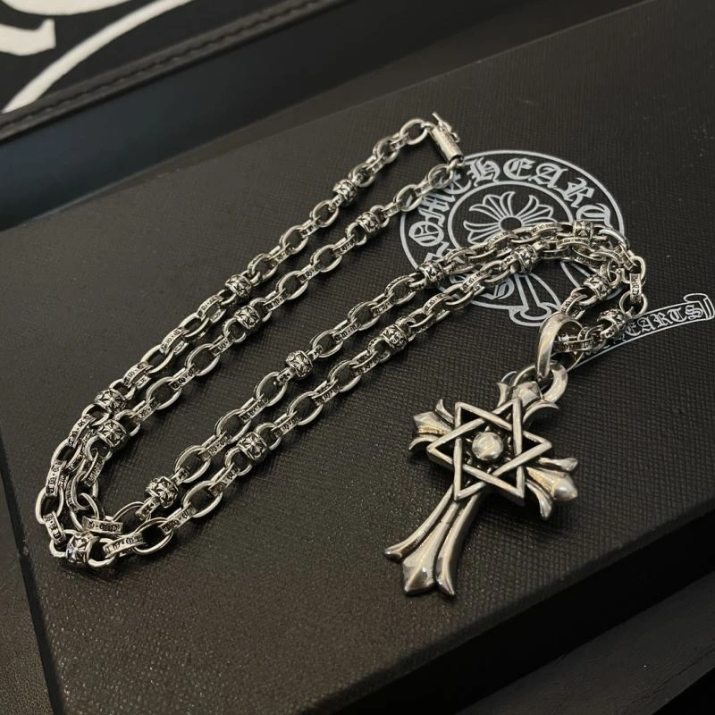Breathable Chrome Hearts Necklaces 241221