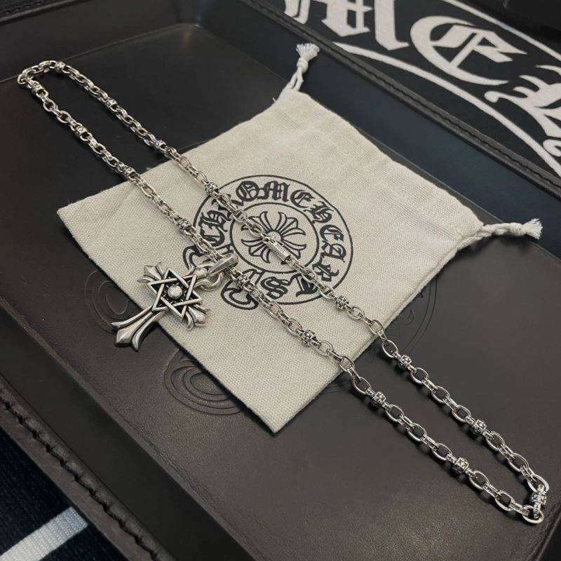 Breathable Chrome Hearts Necklaces 241221