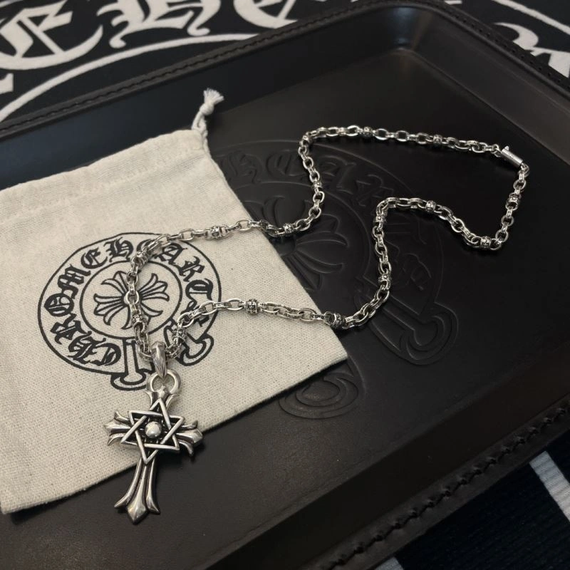 Breathable Chrome Hearts Necklaces 241221