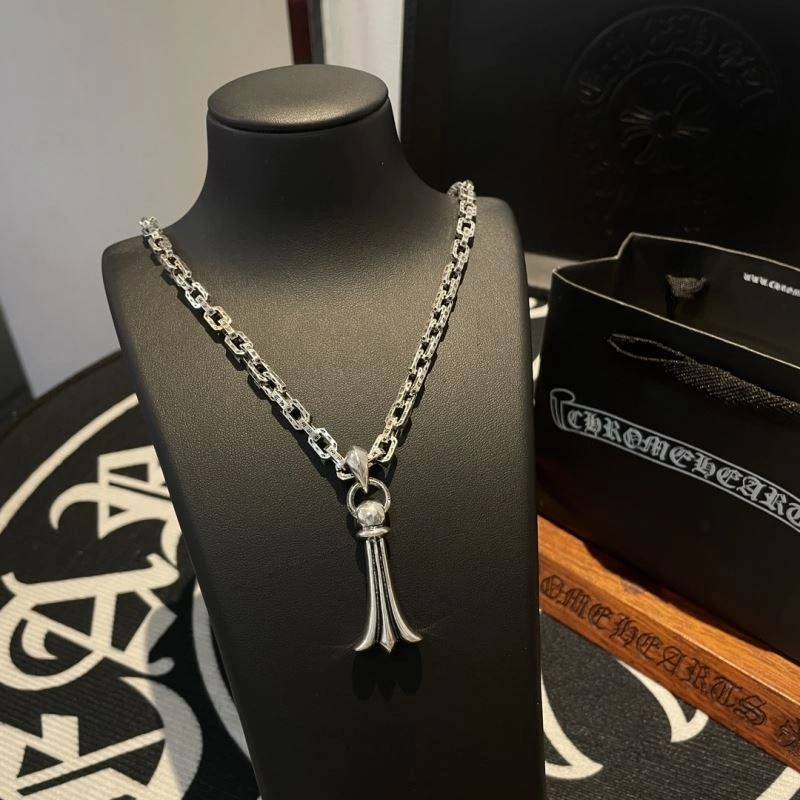 Comfortable Chrome Hearts Necklaces 241191