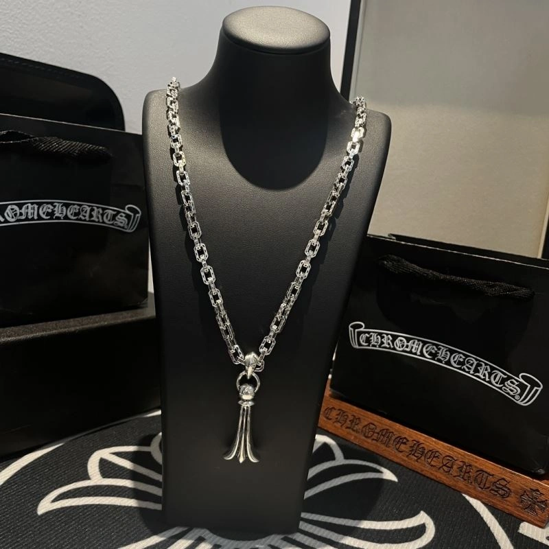 Comfortable Chrome Hearts Necklaces 241191