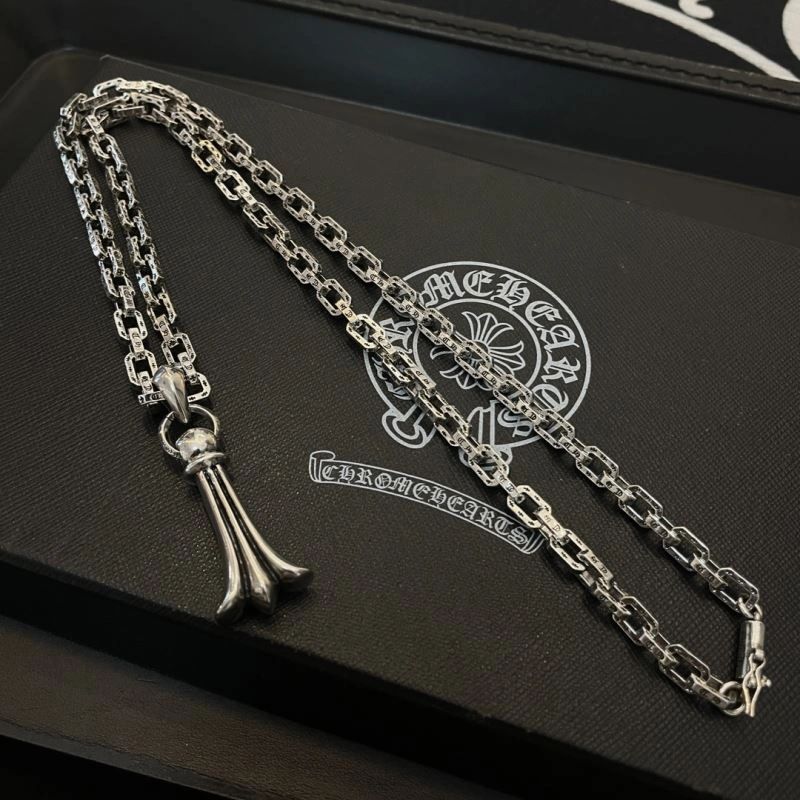 Comfortable Chrome Hearts Necklaces 241191
