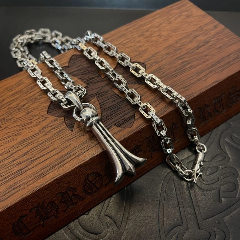 Comfortable Chrome Hearts Necklaces 241191