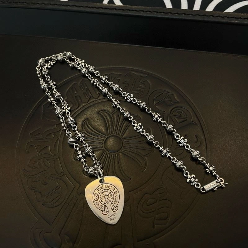 Thermal Chrome Hearts Necklaces 241220