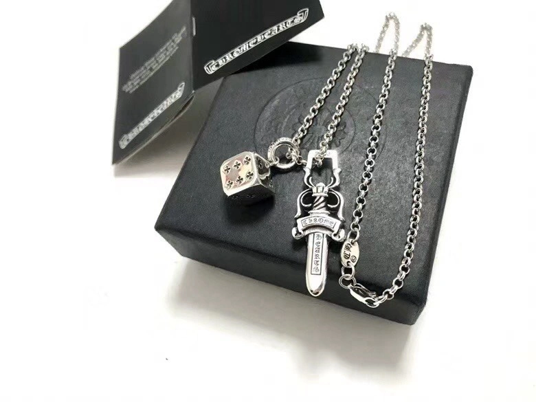 WaterResistant Chrome Hearts Necklaces 241187