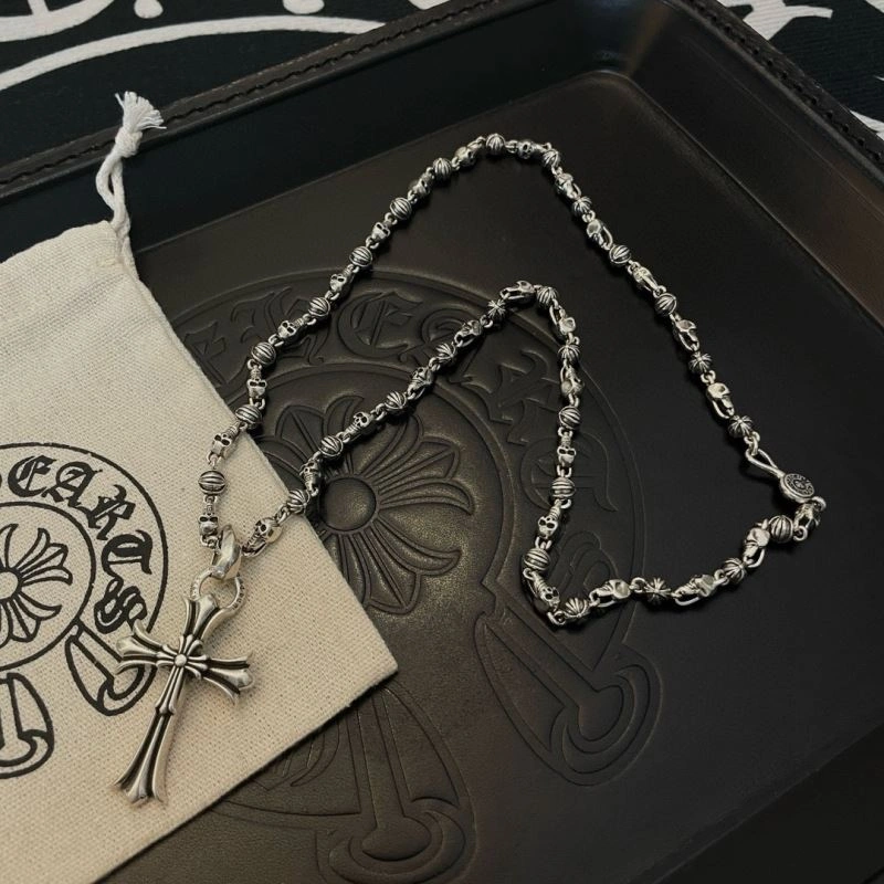 Compact Chrome Hearts Necklaces 241158