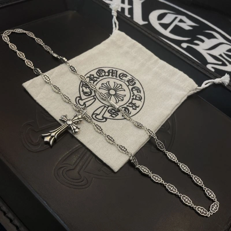 Compact Chrome Hearts Necklaces 241180