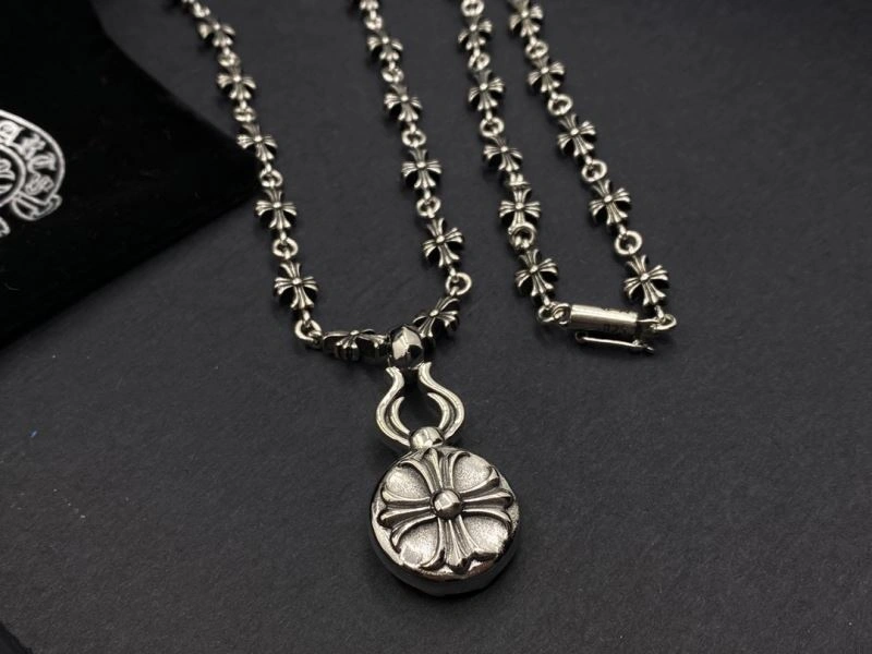 Comfortable Chrome Hearts Necklaces 241157