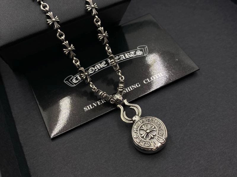 Comfortable Chrome Hearts Necklaces 241157