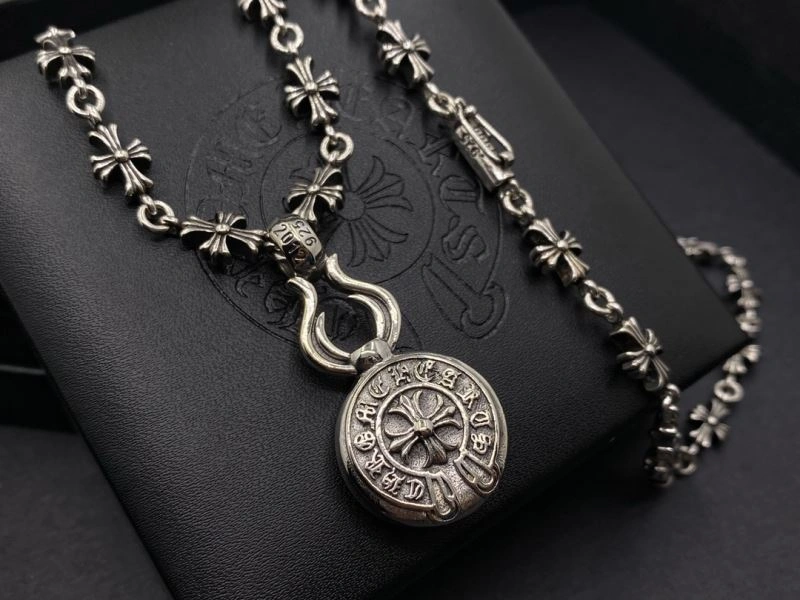 Comfortable Chrome Hearts Necklaces 241157
