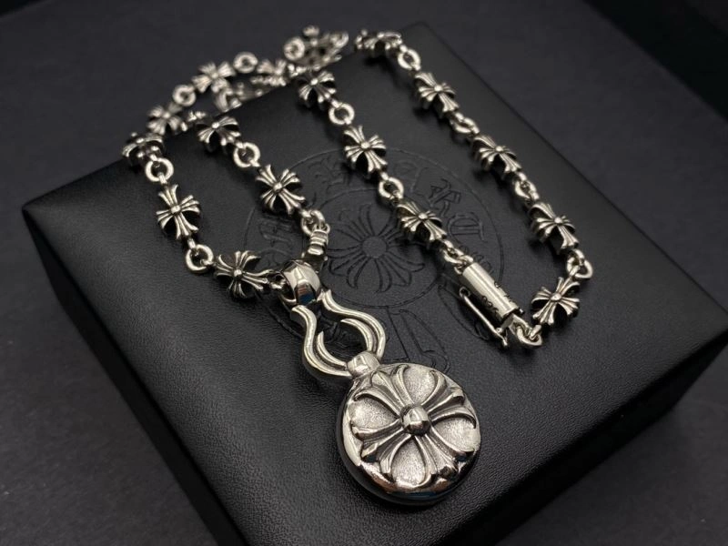 Comfortable Chrome Hearts Necklaces 241157