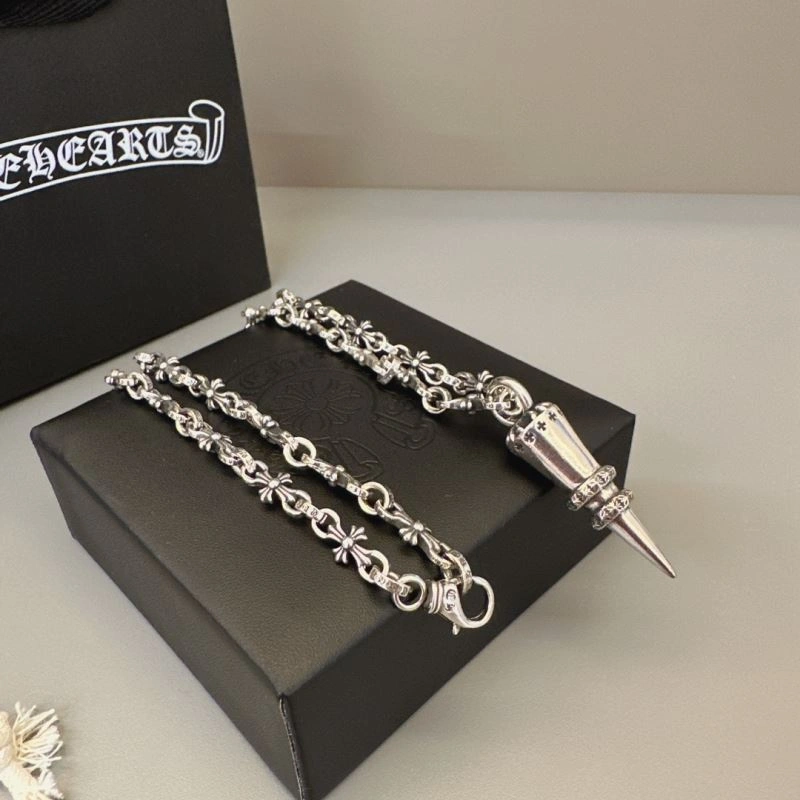 SmoothTexture Chrome Hearts Necklaces 241132