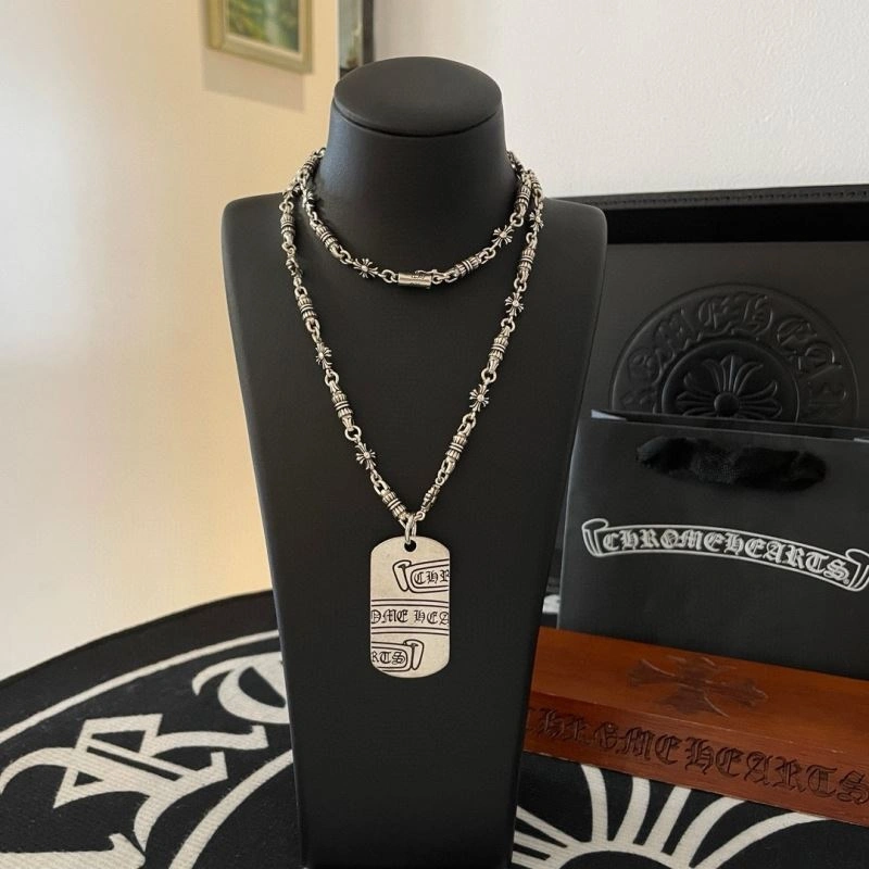 Sustainable Chrome Hearts Necklaces 241125