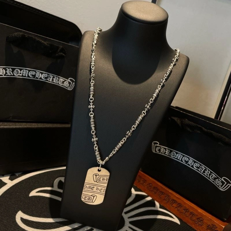 Sustainable Chrome Hearts Necklaces 241125