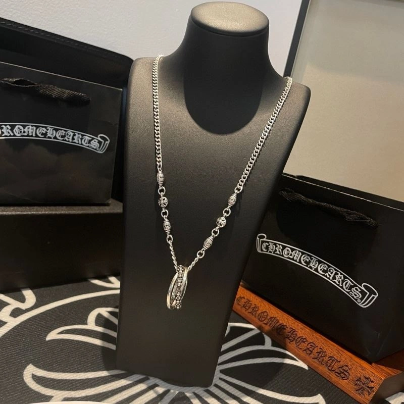Sustainable Chrome Hearts Necklaces 241126