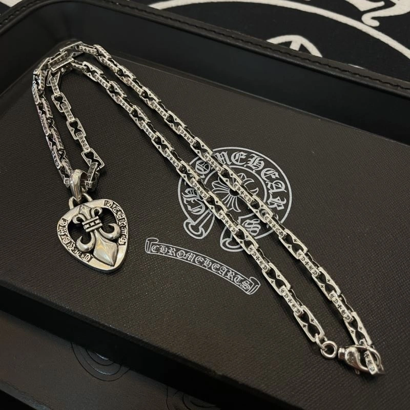 Effortless Chrome Hearts Necklaces 241114