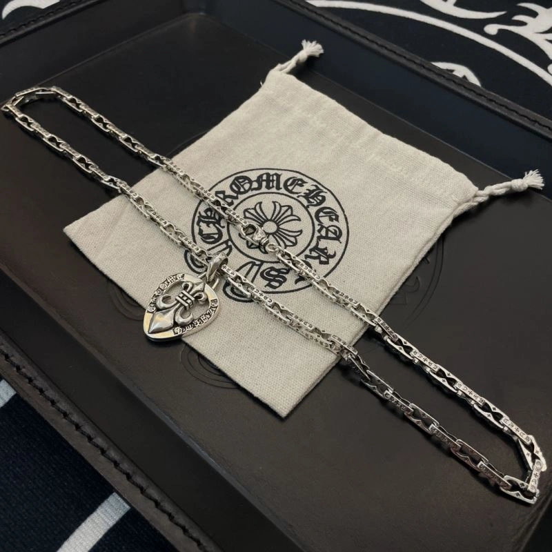 Effortless Chrome Hearts Necklaces 241114