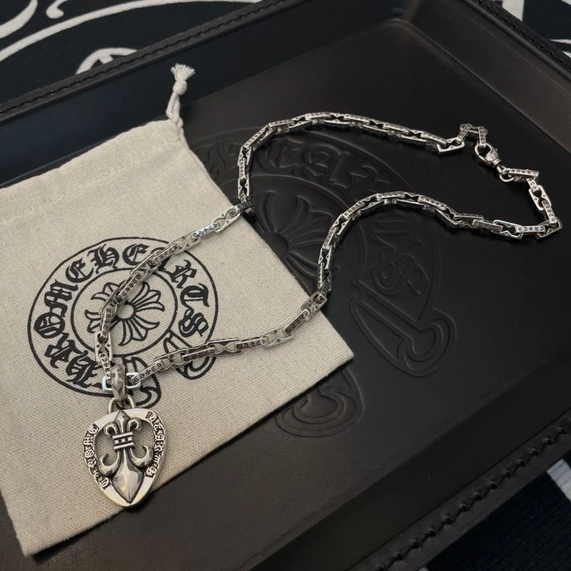 Effortless Chrome Hearts Necklaces 241114