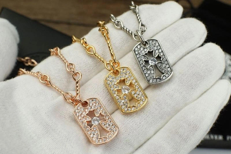 Sporty Chrome Hearts Necklaces 241109