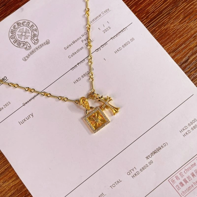 OnTrend Chrome Hearts Necklaces 241089