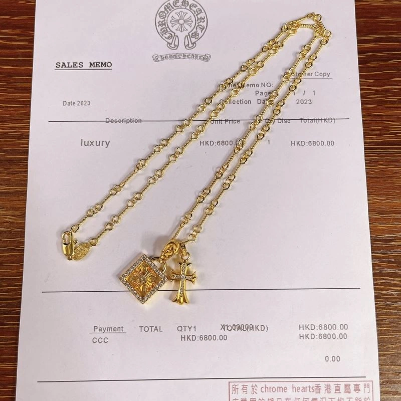 OnTrend Chrome Hearts Necklaces 241089