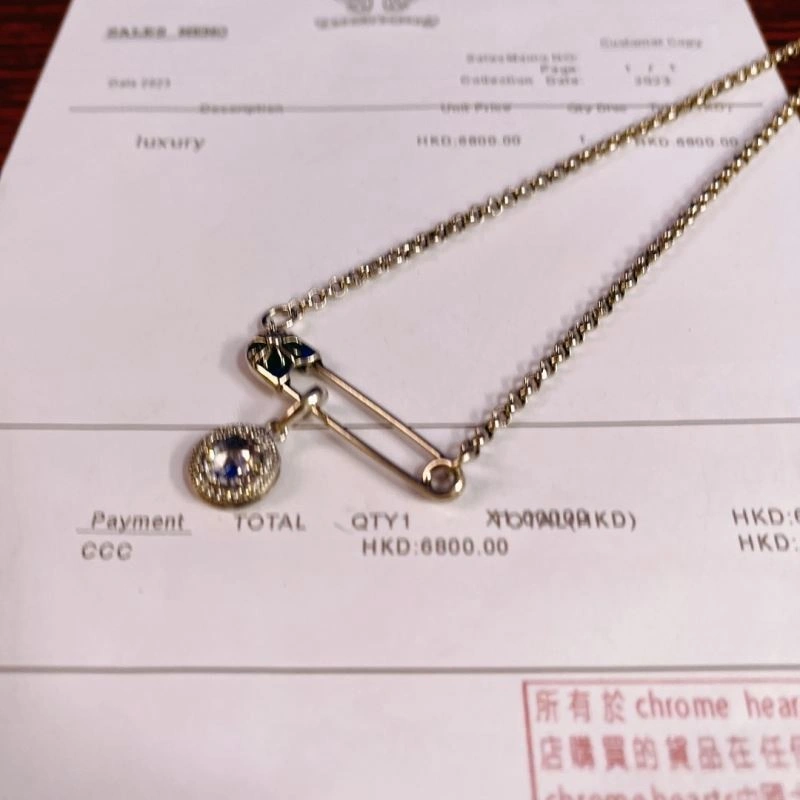RelaxedFit Chrome Hearts Necklaces 241090
