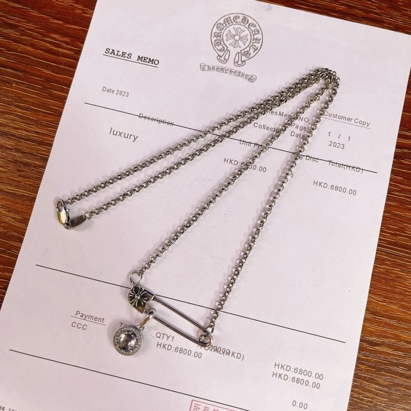 RelaxedFit Chrome Hearts Necklaces 241090