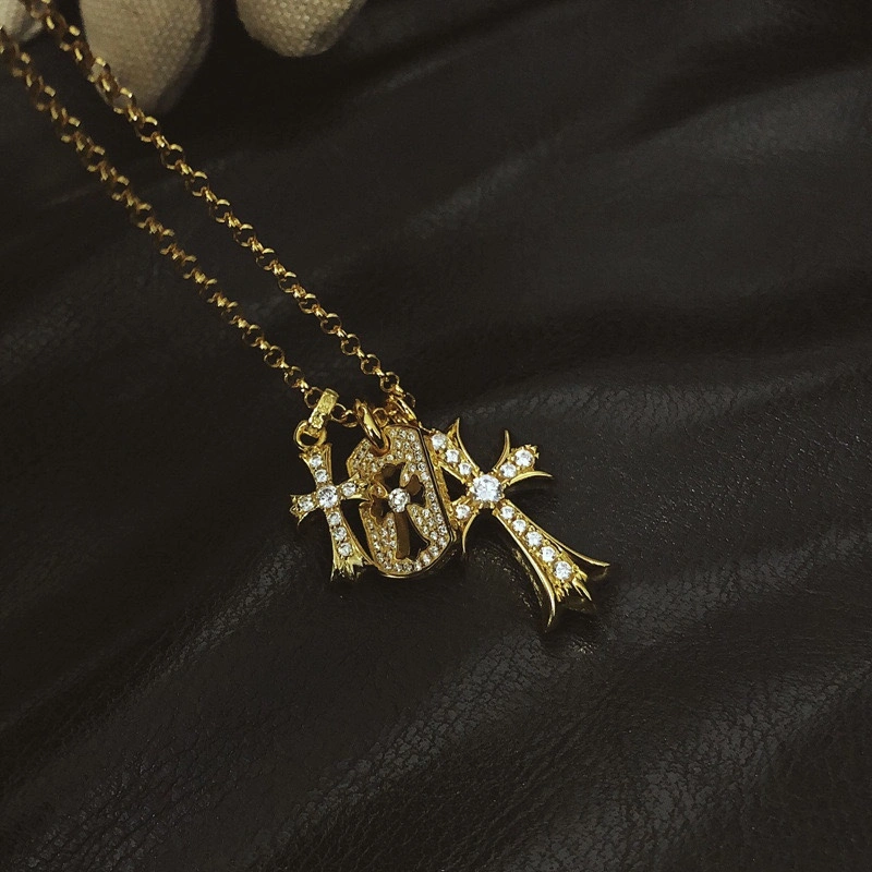 RelaxedFit Chrome Hearts Necklaces 241092