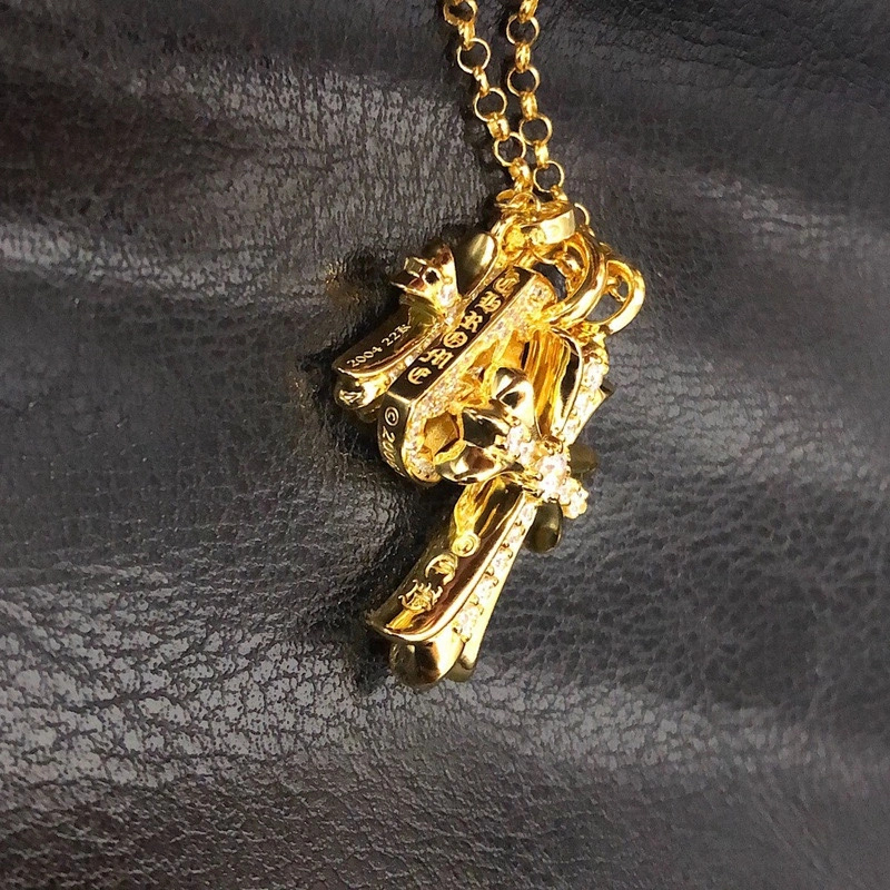 RelaxedFit Chrome Hearts Necklaces 241092